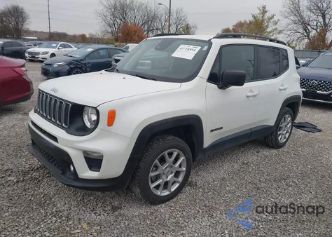 2022 Jeep Renegade Latitude 4X4 z USA, uszkodzony, nr VIN ZACNJDB17NPN70009